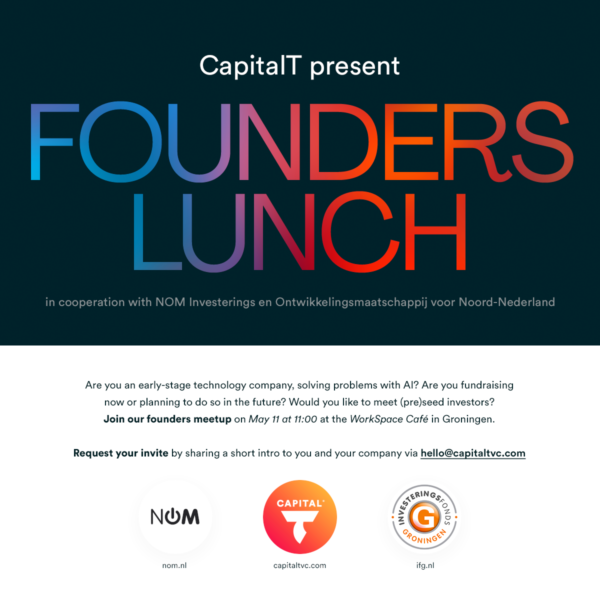 Invitation: Founders Lunch CapitalT, IFG and NOM